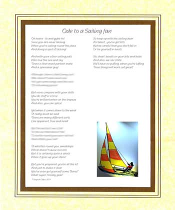 Ode to a Recreational Sailor