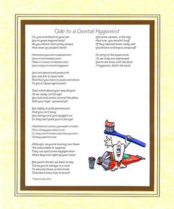 Ode to a Dental Hygienist