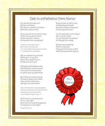 Ode to a Palliative Care NurseNurse