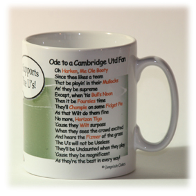 Cambridge United Mug Verse