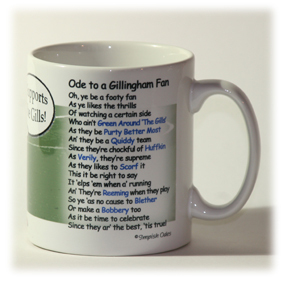 Gillingham Mug Verse