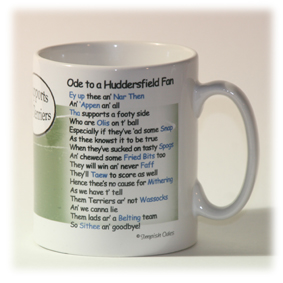 Huddersfield Town Mug Verse