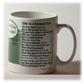 Norwich City Mug Verse