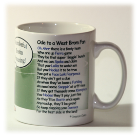 West Bromwich Albion Mug Verse